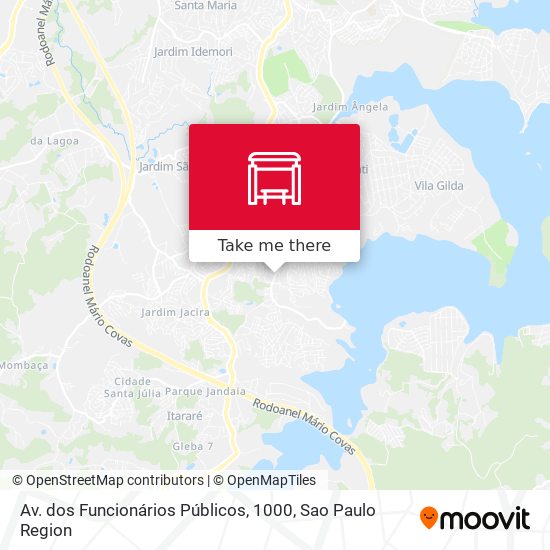 Av. dos Funcionários Públicos, 1000 map