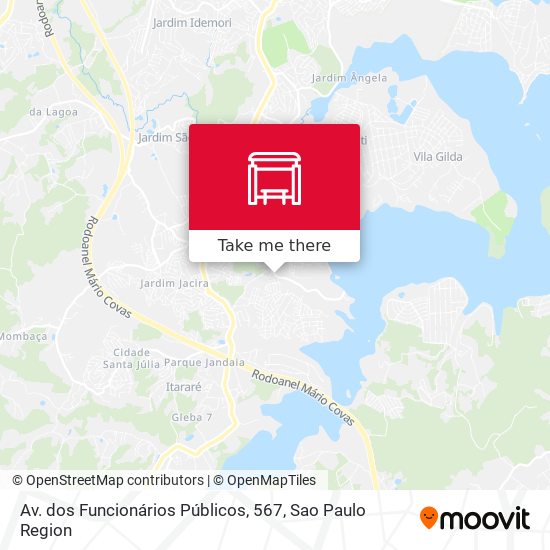 Av. dos Funcionários Públicos, 567 map