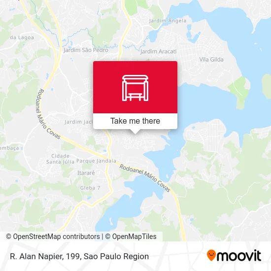 R. Alan Napier, 199 map