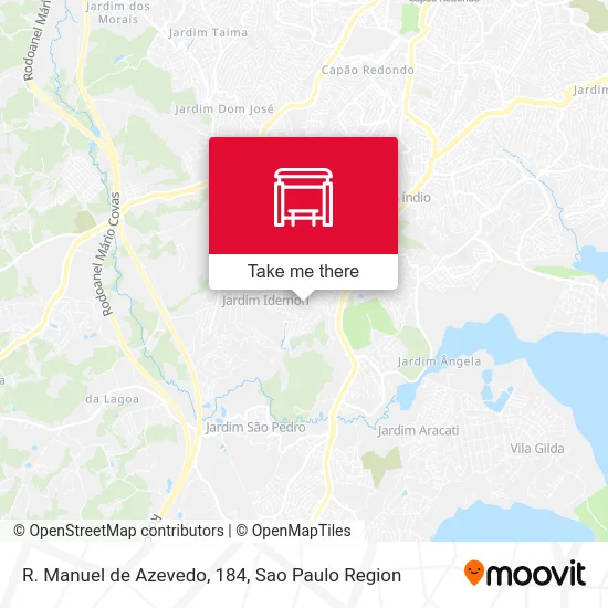 R. Manuel de Azevedo, 184 map