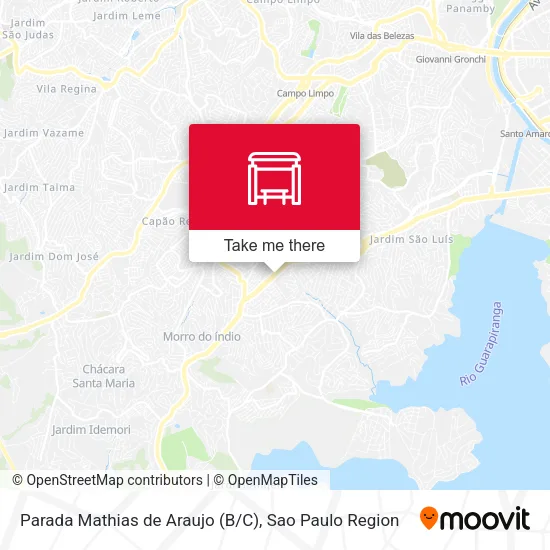 Parada Mathias de Araujo (B/C) map