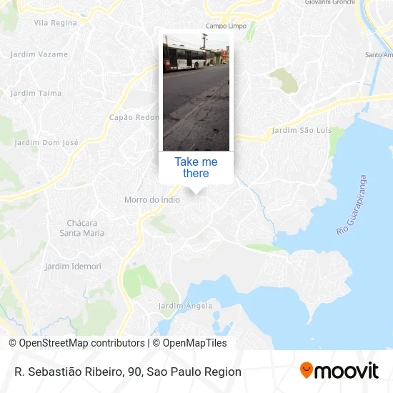 R. Sebastião Ribeiro, 90 map