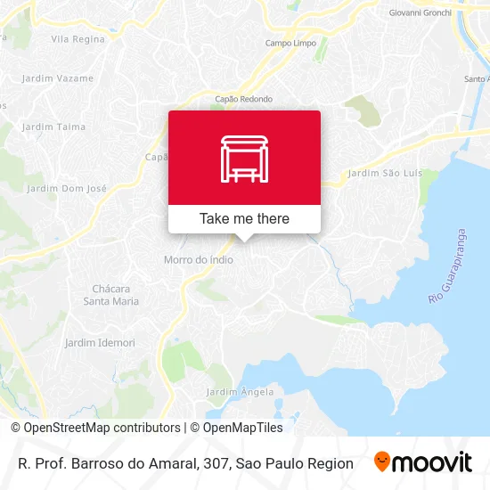R. Prof. Barroso do Amaral, 307 map