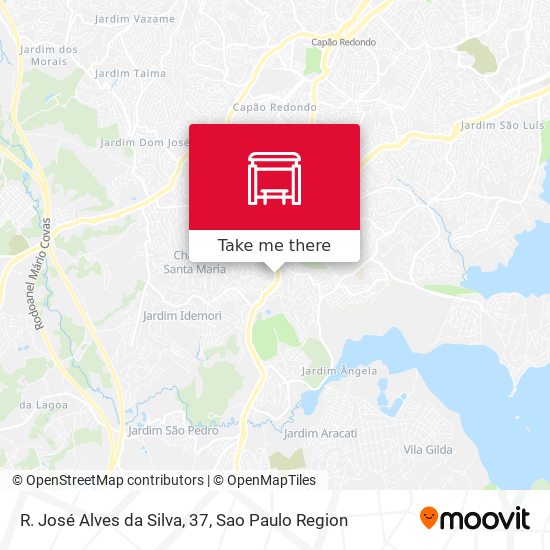 R. José Alves da Silva, 37 map