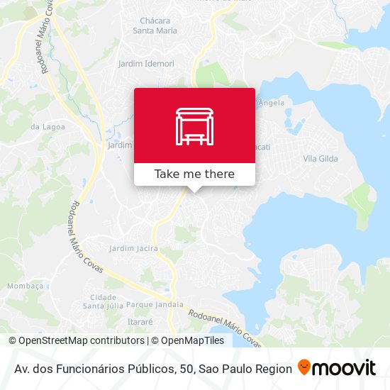 Av. dos Funcionários Públicos, 50 map
