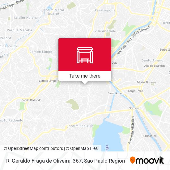 R. Geraldo Fraga de Oliveira, 367 map