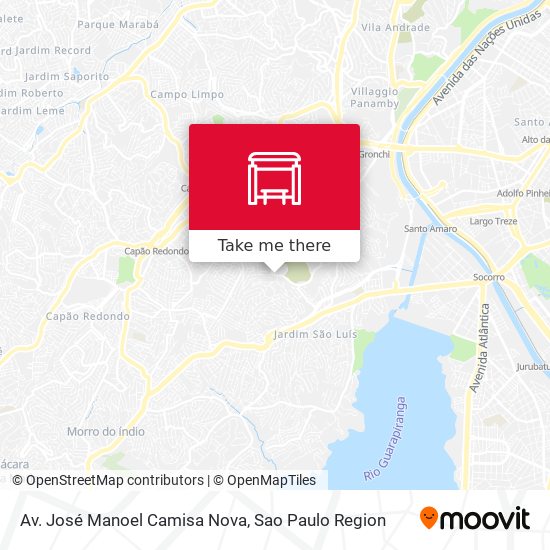 Mapa Av. José Manoel Camisa Nova