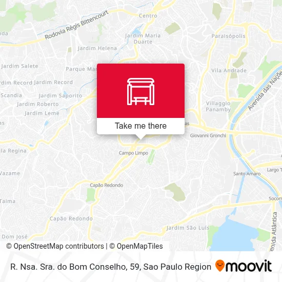 R. Nsa. Sra. do Bom Conselho, 59 map