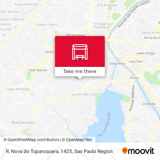 R. Nova do Tuparoquera, 1425 map