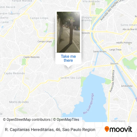 R. Capitanias Hereditárias, 46 map