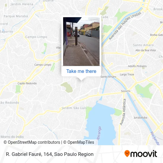 R. Gabriel Fauré, 164 map