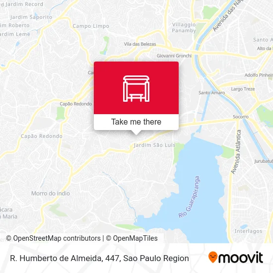 R. Humberto de Almeida, 447 map