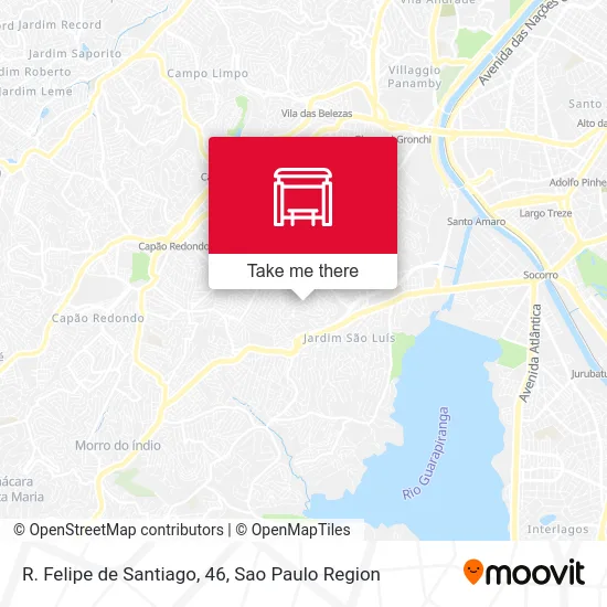 R. Felipe de Santiago, 46 map