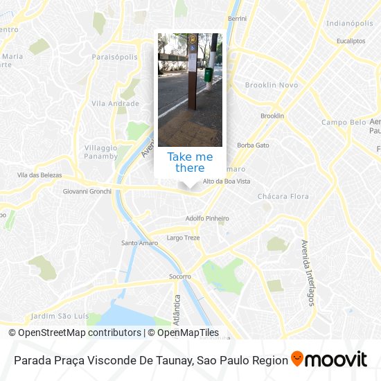 Parada Praça Visconde De Taunay map