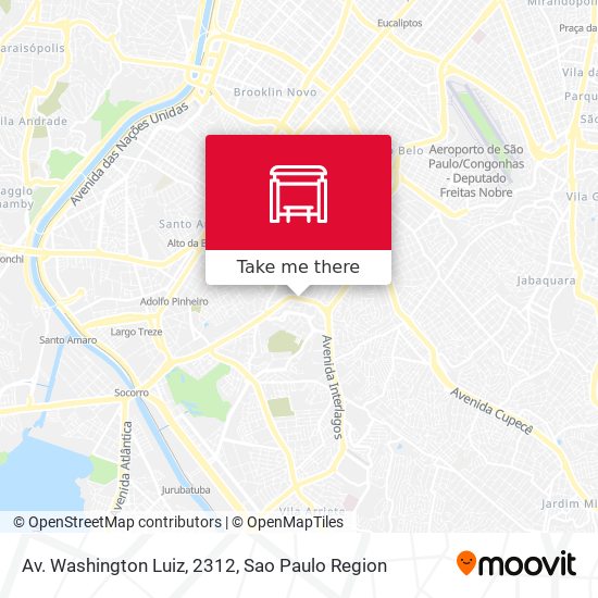 Av. Washington Luiz, 2312 map