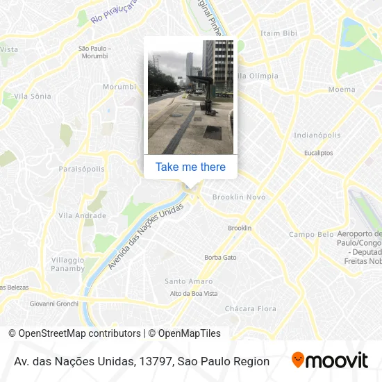 Av. das Nações Unidas, 13797 map