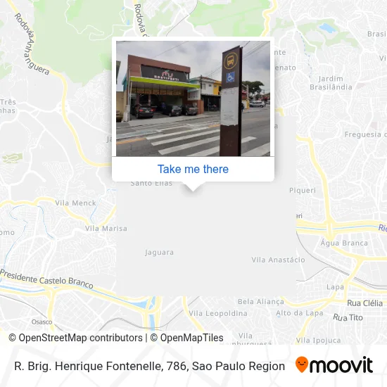 R. Brig. Henrique Fontenelle, 786 map