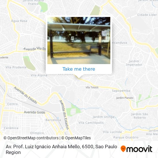 Av. Prof. Luiz Ignácio Anhaia Mello, 6500 map