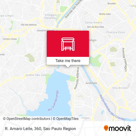 R. Amaro Leite, 360 map