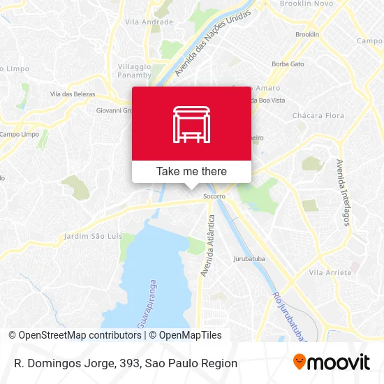 R. Domingos Jorge, 393 map