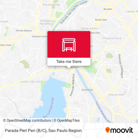 Parada Peri Peri (B/C) map