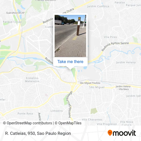 R. Catleias, 950 map