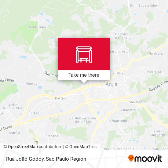 Rua João Godóy map