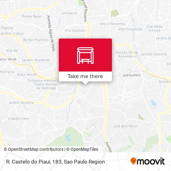 R. Castelo do Piauí, 183 map