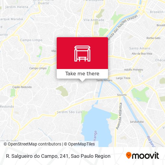 R. Salgueiro do Campo, 241 map