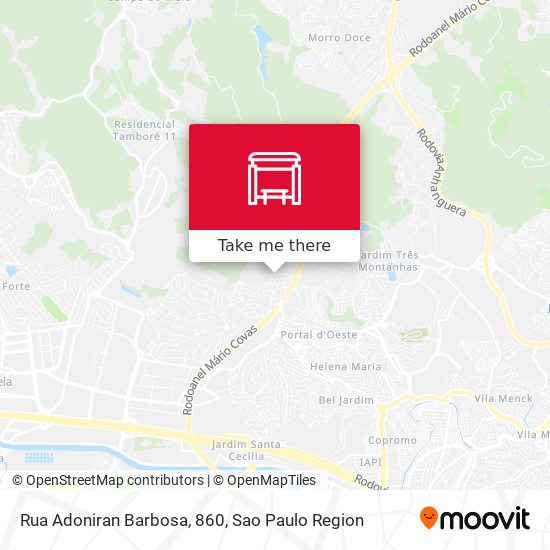 Rua Adoniran Barbosa, 860 map
