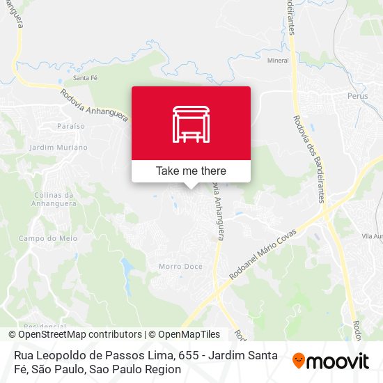 Rua Leopoldo de Passos Lima, 655 - Jardim Santa Fé, São Paulo map