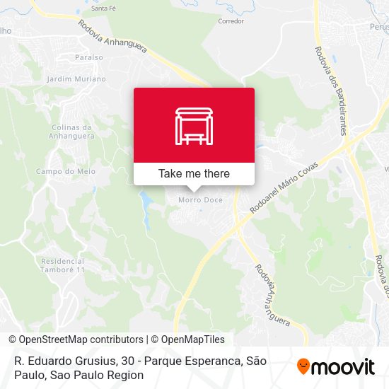 R. Eduardo Grusius, 30 - Parque Esperanca, São Paulo map