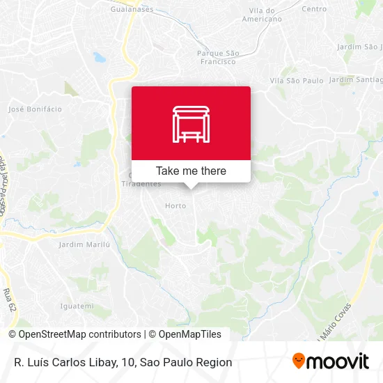 R. Luís Carlos Libay, 10 map