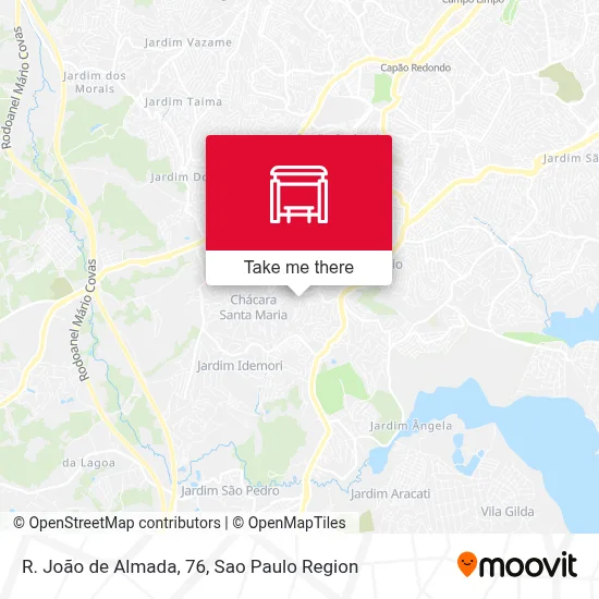 R. João de Almada, 76 map