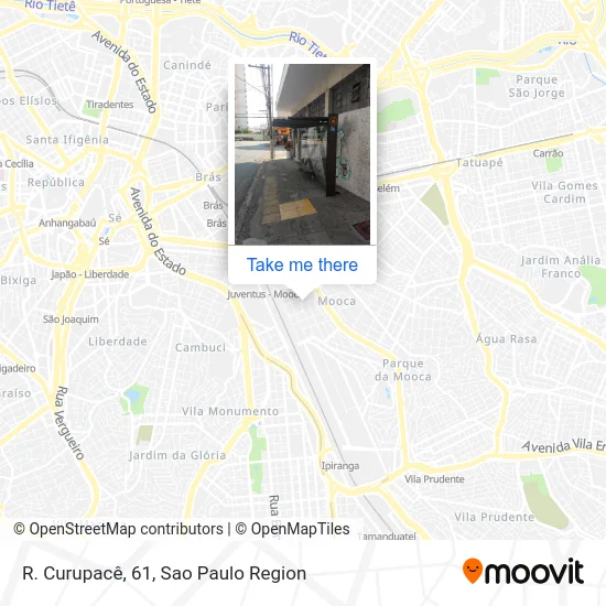 R. Curupacê, 61 map