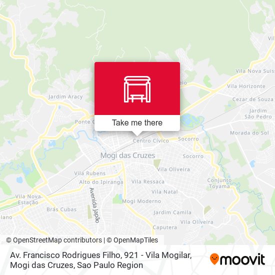 Av. Francisco Rodrigues Filho, 921 - Vila Mogilar, Mogi das Cruzes map