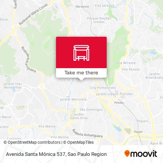 Avenida Santa Mônica 537 map
