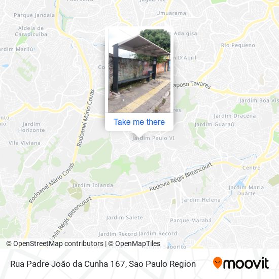 Rua Padre João da Cunha 167 map