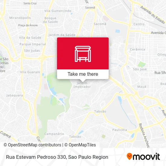 Rua Estevam Pedroso 330 map