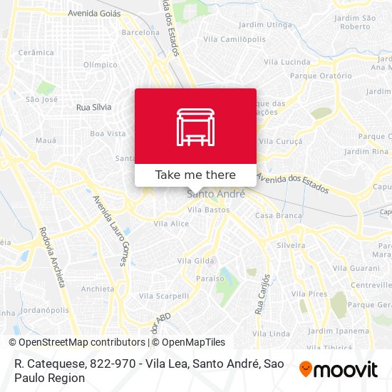 R. Catequese, 822-970 - Vila Lea, Santo André map