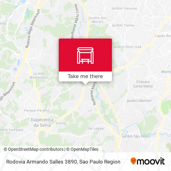 Rodovia Armando Salles 3890 map