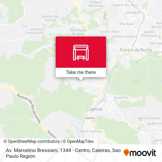 Av. Marcelino Bressiani, 1344 - Centro, Caieiras map