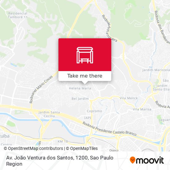 Av. João Ventura dos Santos, 1200 map