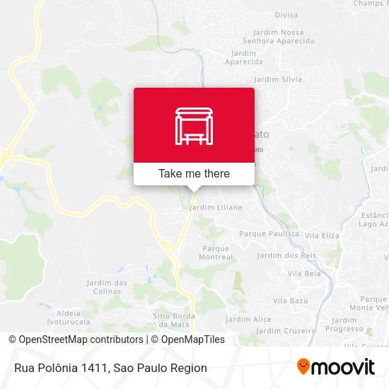 Rua Polônia 1411 map