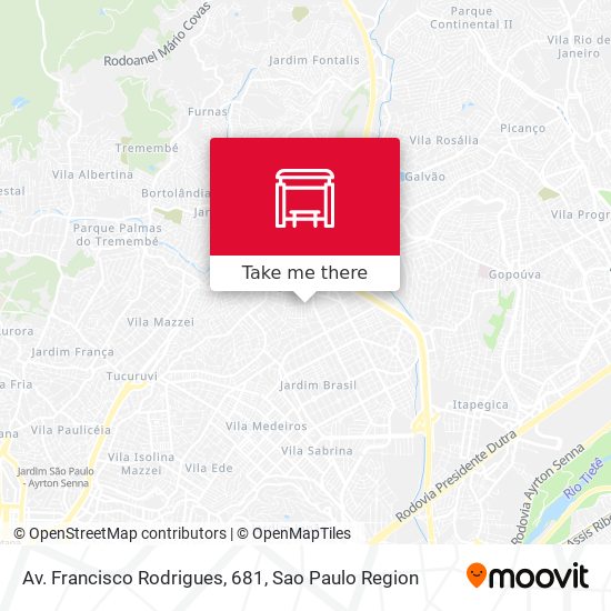 Av. Francisco Rodrigues, 681 map