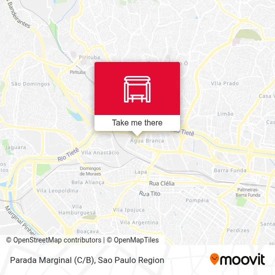 Parada Marginal (C/B) map