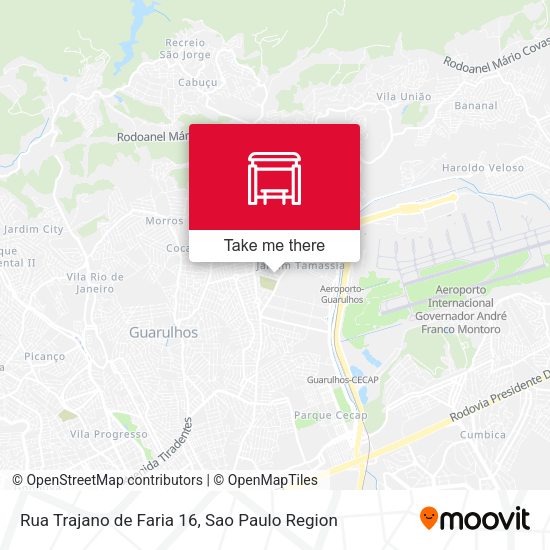 Rua Trajano de Faria 16 map