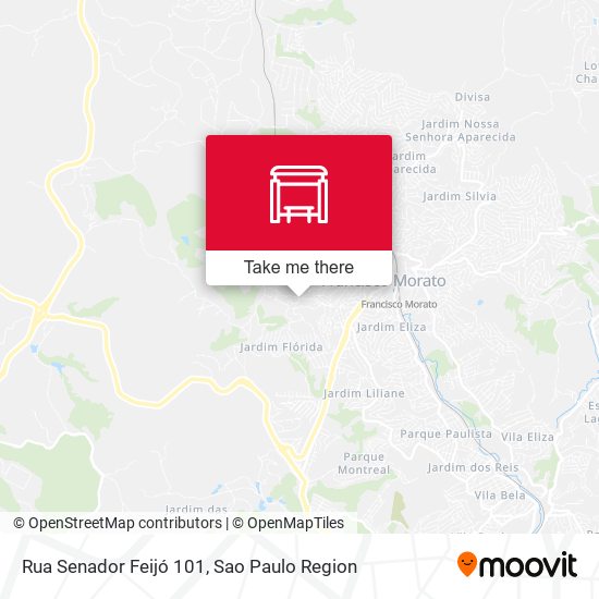 Rua Senador Feijó 101 map