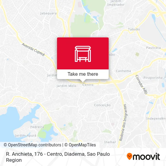 R. Anchieta, 176 - Centro, Diadema map