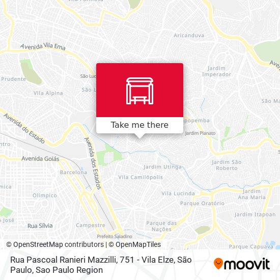 Rua Pascoal Ranieri Mazzilli, 751 - Vila Elze, São Paulo map